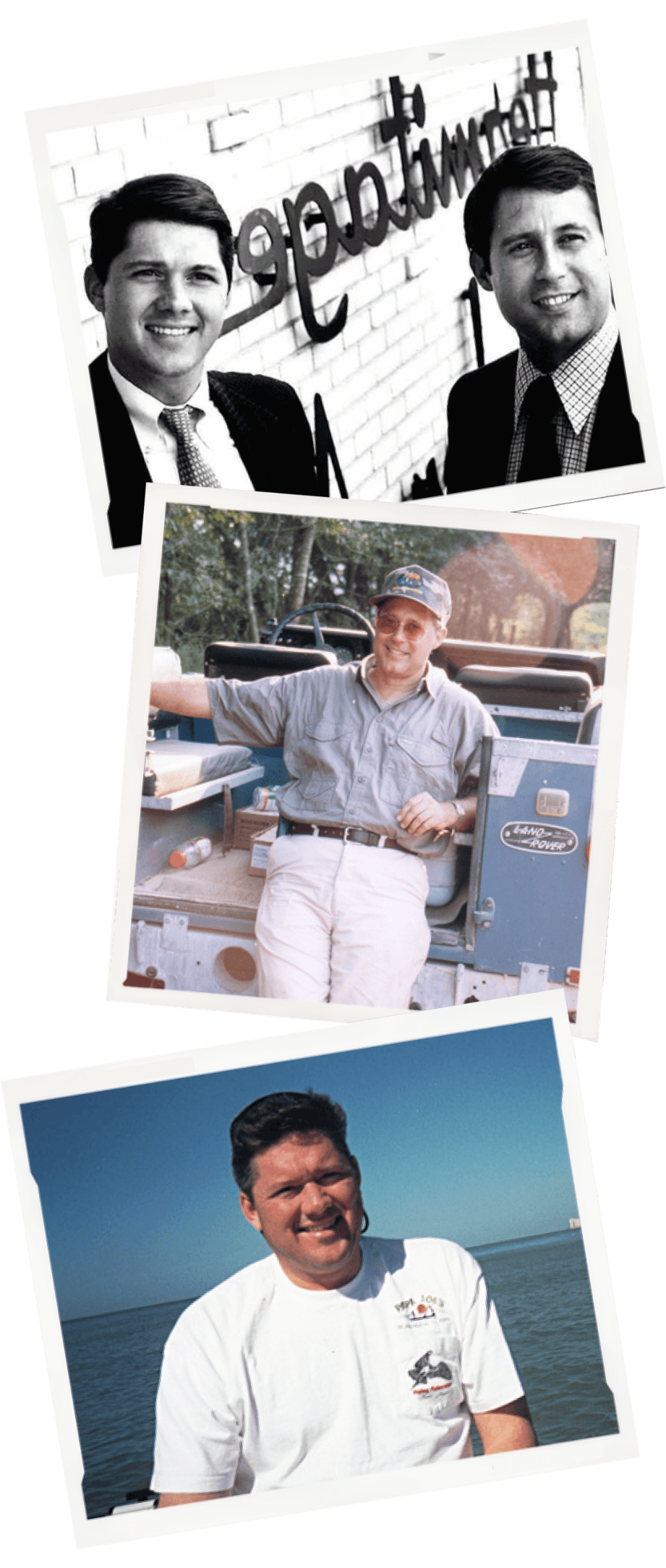 vertical collage pictures of Freeman & Webb